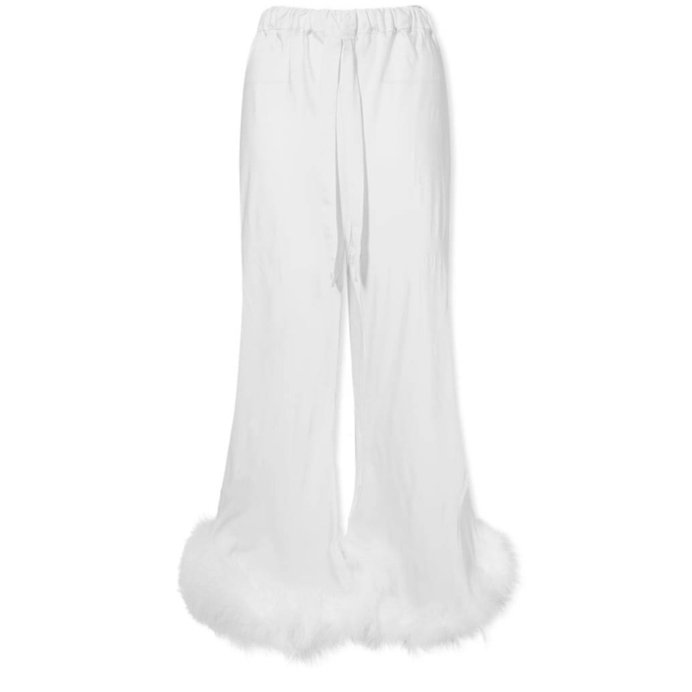 ISO Sleeper boudoir pant in white/cream xs/sm